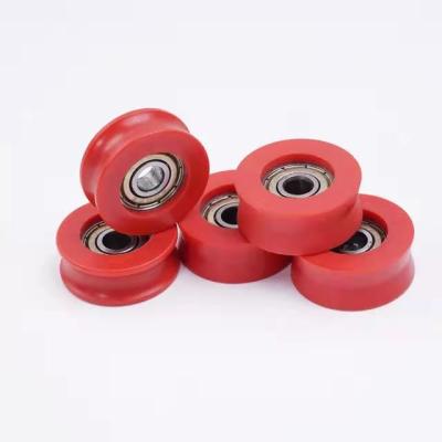 China Hotels Factory Professional Nylon Pom Bearing Pulley Wheel 70mm Diameter 50mm Other Wheel for sale