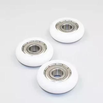 China Multifunctional Flexible Rotating Hotels Security Single Wheel Round Bearing Pulley for sale