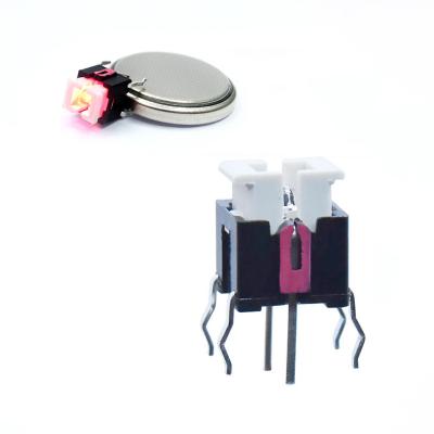 China E-Switch TL1240 Series 1.6N 12V 0.05A SPST Dead Hole Illuminated Tactile Switch TL0640 for sale