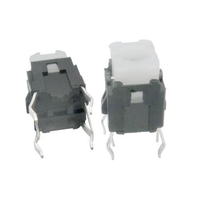 China 6x6mm Size 9mm Immersion PCB Terminal LED Momentary Light Tact Switch TL0635-9H for sale