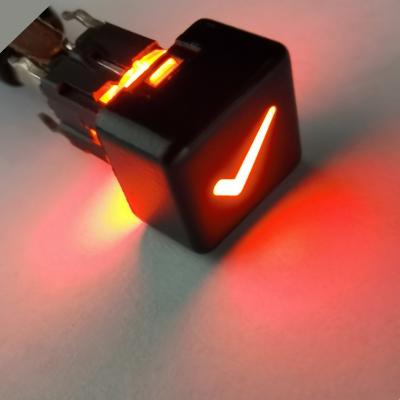 China Hot Selling Super Bright Mini LED Tact Touch Push Button Switch With Cube Cap TL0666 for sale