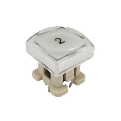 China New Products On The Shelves Hot Sale Portable Compact Touch Buttons LED Tactile Switches TL0672-12.7H for sale