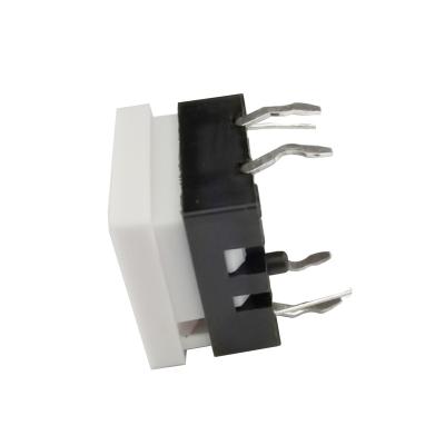 China 12mm PCB Terminals Illuminated Square Touch Button Switches With LED Light TL1240-8.4H for sale