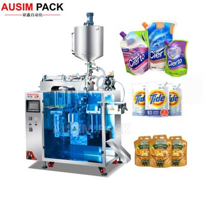 China Food Automatic Doypack Rotary Packing Machine for Premade Doy Bags with Zipper Filling and Sealing Ziplock Pouches Plastic Packaging for sale