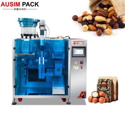 China Food Automatic Granule Packing Machine Doypack Filling Machine Coffee Bean Candy Candis Seeds Grain Pouch Premade Bag Packing Machine for sale