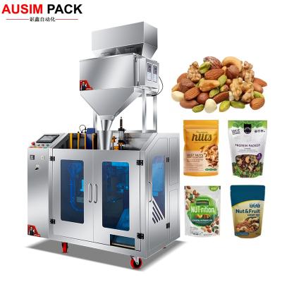 China Food High Accuracy Dry Hemp Buds CBD Hemp Flower Zipper Mylar Bag Packing Filling Sealing Machine for sale