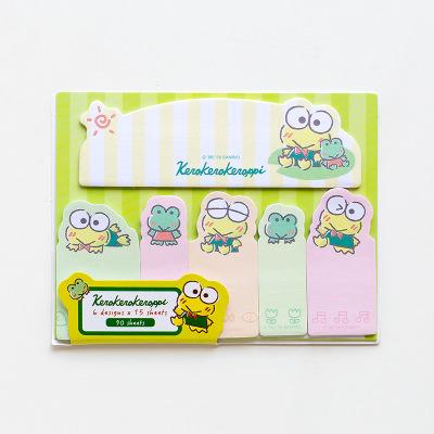 China Kawaii Self-adhesive Wholesale Korean Stationery Factory Bookmarks Animal Notes, School Supplies Paper Stickers Index Creative Cute Memo Pad for sale