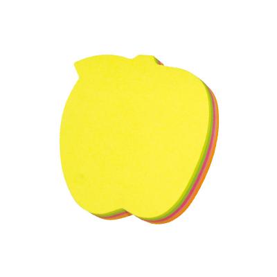 China Wholesale Self Adhesive Colorful Kawaii Sticky Notes Shapes Sticker Note Memo Pads for sale