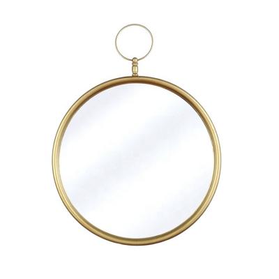 China Fashion Antique European Home Simple Design Metal Wall Decorative Mirror for sale