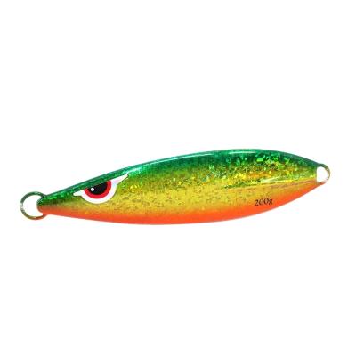 China Slow Casting Jig Whosale Metal Fishing Lures Lead Bait Casting Luminous Slow Bait Casting Jig for sale