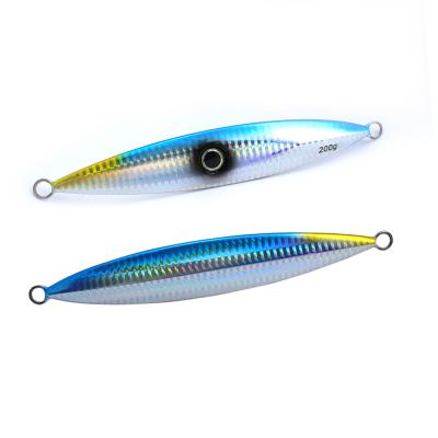 China Slow Baiting Lure Metal Fishing Lure Willow Leaves Slow Jigging Heavy Lure for sale