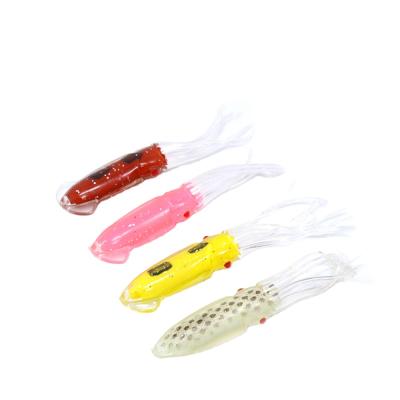 China 10cm Soft Plastic Fishing Lures New Octopus Rubber Skirts for sale