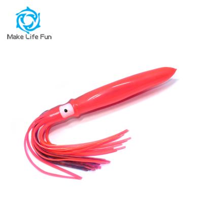 China Rubber Saltwater Lures Soft Fishing Squid Edges Wholesale for sale