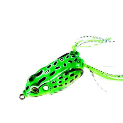 China Freshwater Fishing Lures FG101A 6cm/15g Top Water Frog Soft Plastic Fishing Lure for sale