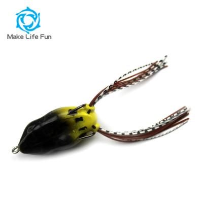 China Freshwater Fishing Lures FG122 4cm/6g Superior Soft Water Plastic Lure Fishing Frogs! for sale