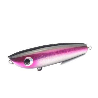 China Large Saltwater Game Fishing Wooden Stickbait Artificial Lures for sale