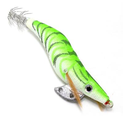 China Body Material: Hard Plastic Hook Material: Stainless Steel Glow Jigs Saltwater Fishing Lures Shrimp Prawn Lures Luminous Octopus Fishing Lures for sale