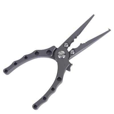 China High Hardness Titanium Alloy With Tungsten Steel Titanium Cutter Fishing Pliers Locking Line Cutter-Slot Ring Pliers-Hook Remover for sale