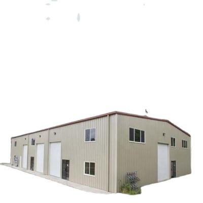 China Modern Autoclaved Ventilated Concrete Panel Steel Structure Warehouse for sale