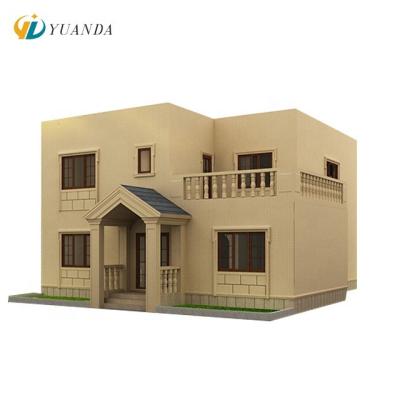 China Anti-earthquake steel structure prefab houses with alc panels building material easy installation for sale