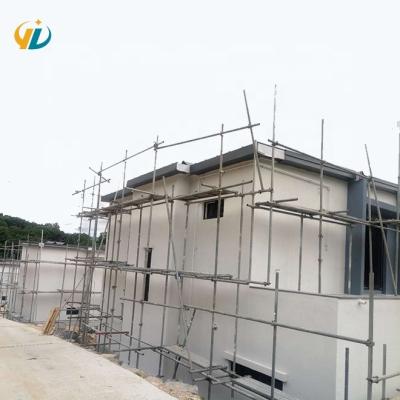 China Anti-earthquake prefab light steel frame house using alc panels as wall system for wholesale for sale