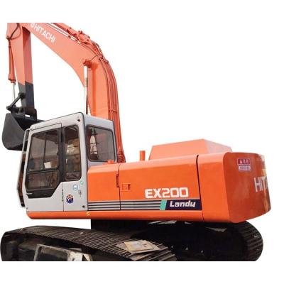 China Construction Material Shops Good Price Used Crawler Excavator Machinery Ex 200-1 Hitachi Hydraulic Excavator For Sale for sale