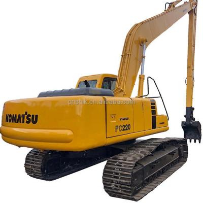 China Building Material Komatsu Stores Used PC220-6 Excavator Backhoe Construction Machine for sale