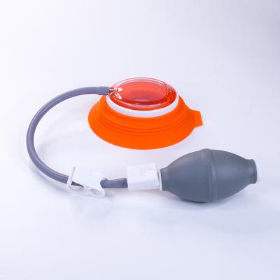 China Plastic Hot Selling Extra Small Vacuum Bell For Pectus Excavatum Hand Pump for sale