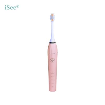 China Teeth Cleaning Electric iSee Sonic Toothbrush For Adults With Smart Timer And IPX7 Waterproof for sale