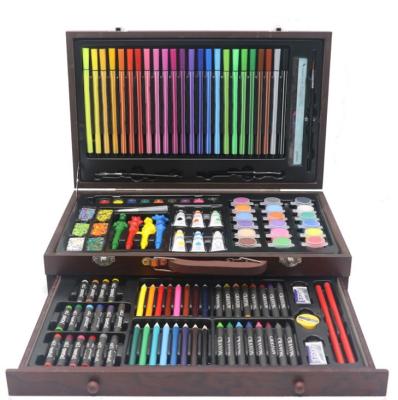 China Drawing Writing CE 130-Piece Standard Drawing Wood Art Set Art Supplier for sale