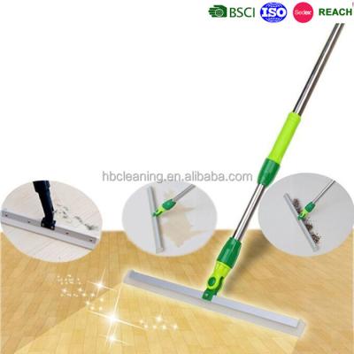 China Sustainable 3 In 1 Functional High Quality Floor Squeegee , Rubber Blade Floor Wiper for sale