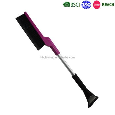 China PP car wash brush, ice scraper and snow brush long handle snow mist for sale