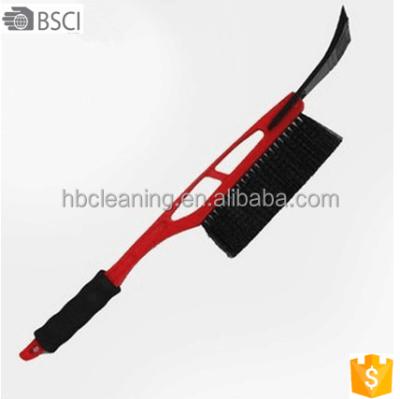 China New Design PP EVA Handle Snow Brush with Ice Scraper, Detachable Snow Brush for sale