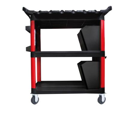 China pp tool tool kit trolley without drawer for car beauty tool trolley tools for sale