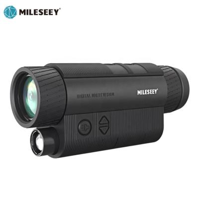 China Mileseey NV20 Large Storage HD Night Vision Hunting Infrared and Digital Night Vision Monocular 178*72*78mm for sale