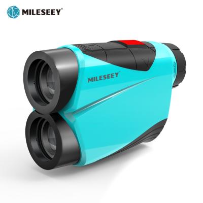 China Mileseey PF220 108*72*40mm High Accuracy Telescope 600M Laser Distance Meter Portable Golf Laser Rangefinders for sale