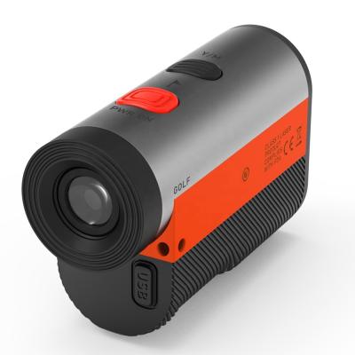 China 112.5*74*43mm Laser Distance Meter Mini Golf Laser Rangefinder Range Finder for sale