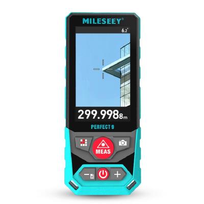 China Mileseey P9 300m LCD Camera Screen Super Shooting Laser Distance Meter P2P Outdoor Colorful Laser Distance Measurer 130*54*28mm for sale