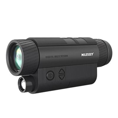 China Hot-selling Mileseey Hunting Night Sight Digital Infrared Professional Monocular Night Vision For Outdoor Hunting 35mm for sale