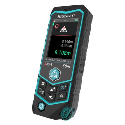 China Mileseey R2B 100M Outdoor Laser Distance Meter Laser Measuring Device Laser Distance Meter 137*55*26 for sale