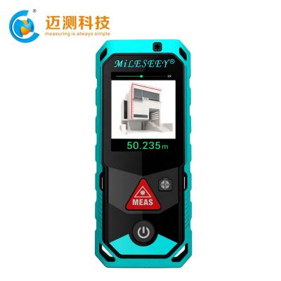 China Hot Sale Single Touch Screen P7 200M Area Measurement Laser Distance Meter With Camera for sale