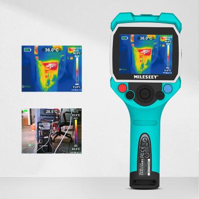 China Dual-camera visible light display; 3.5 Inch Large Screen Mileseey TR120 Thermal Imaging Camera System High Resolution Thermal Imaging Device for sale