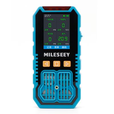 China Three Proof Design BH-80 Mileseey H2S Lpg Portable Combustible CO2 Multi Gas Leak Detector for sale