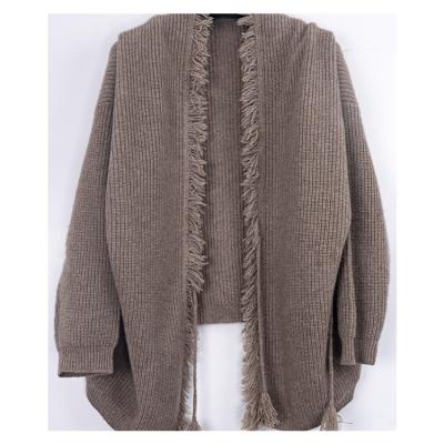 China Casual Rough Edge China Manufacturer Cashmere Designer Cardigan Women's Cardigans for sale