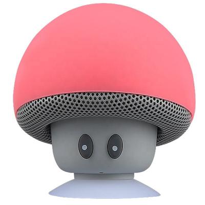 China Mini Cheap Mushroom wireless speaker with phone holder portable mushroom bocinas cheap radio for sale