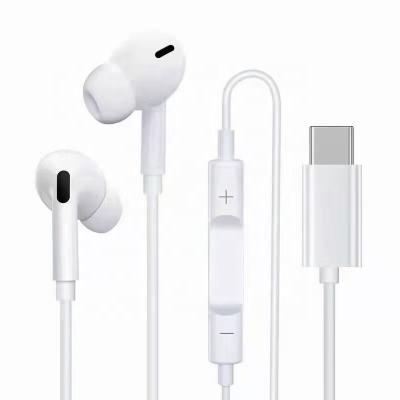 China With Type C Microphone 3.5mm earbuds Wired Universal Earbuds Headsets With Microphone China Earphone For Samsung iphones for sale