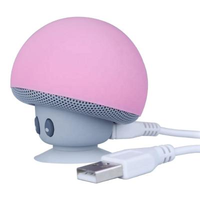 China Mobile Mini Mushroom Sucking Disk Speaker Tablet Stand for sale