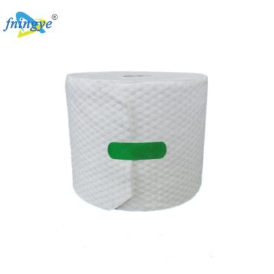 China Disposable factory fiber paper towel for wet towel dispenser tissue roll and sterile paper towel for baby for sale