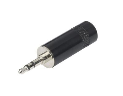 China audio & video& Hot-selling Professional 3.5mm Speaker 1/8 Stereo Jack Connector Black Silver Color for Audio and Video for sale