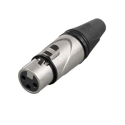 China audio & Professional High Quality 3 Pin Video Cable Plug XLR Connector for sale